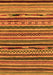 Machine Washable Southwestern Orange Country Area Rugs, wshabs2228org