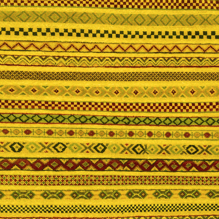 Abstract Yellow Modern Rug, abs2229yw