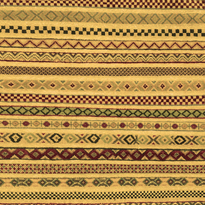 Machine Washable Abstract Brown Modern Rug, wshabs2229brn