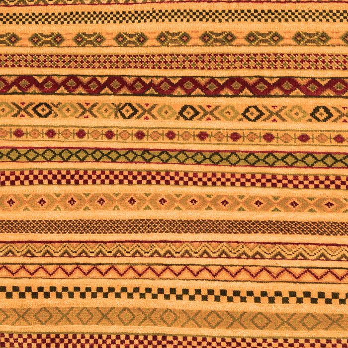 Machine Washable Abstract Orange Modern Area Rugs, wshabs2229org