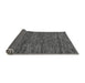 Sideview of Abstract Gray Modern Rug, abs222gry