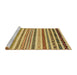 Sideview of Machine Washable Abstract Light Brown Rug, wshabs2230