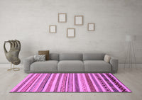 Machine Washable Abstract Purple Modern Rug, wshabs2230pur