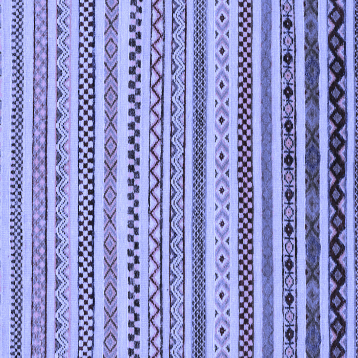 Square Abstract Blue Modern Rug, abs2230blu