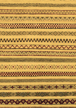 Abstract Brown Modern Rug, abs2230brn