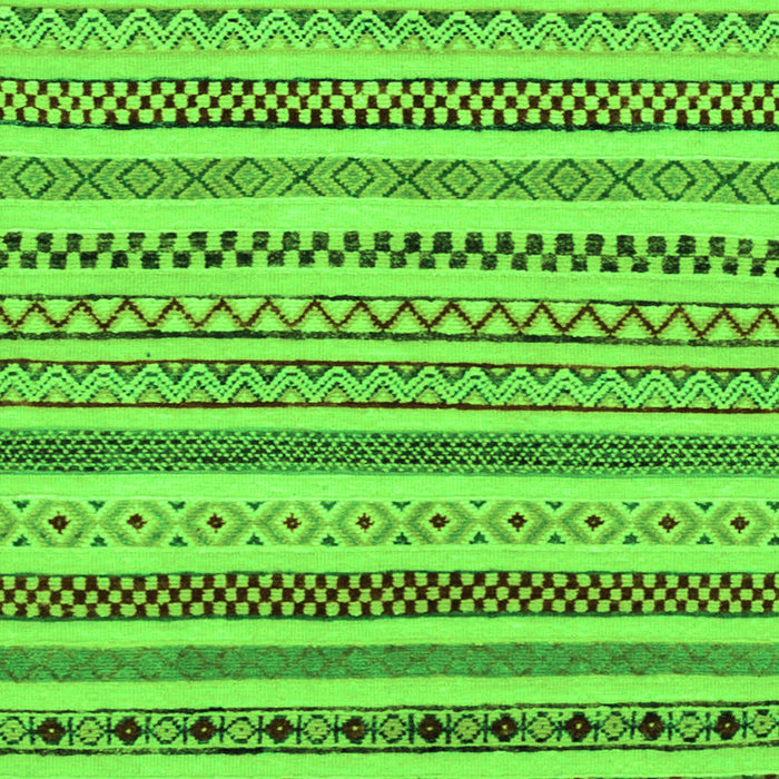 Machine Washable Abstract Green Modern Area Rugs, wshabs2230grn