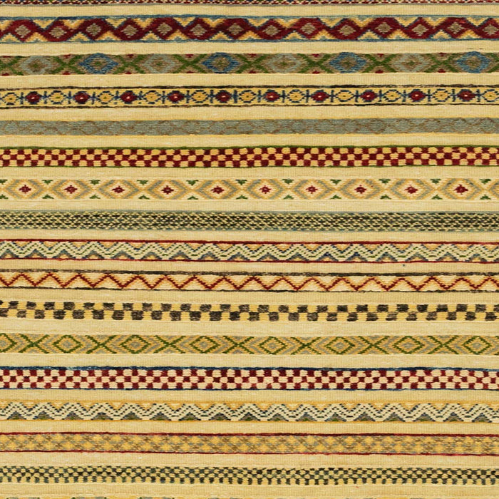 Square Machine Washable Abstract Light Brown Rug, wshabs2230