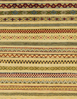 Abstract Light Brown Modern Rug, abs2230