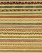 Abstract Light Brown Modern Rug, abs2230