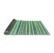 Sideview of Abstract Light Blue Modern Rug, abs2230lblu