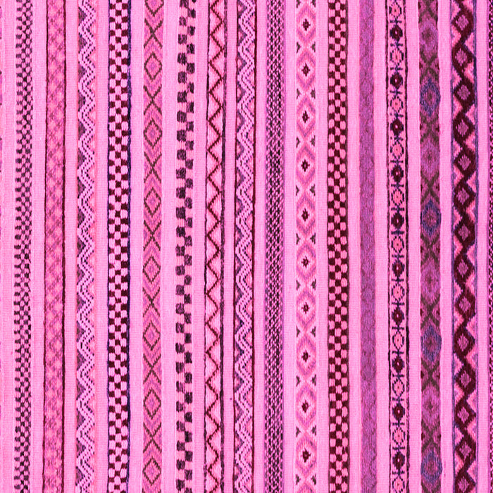 Square Abstract Pink Modern Rug, abs2230pnk