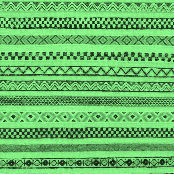 Machine Washable Abstract Emerald Green Modern Area Rugs, wshabs2230emgrn