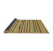 Sideview of Abstract Light Brown Modern Rug, abs2231