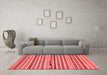 Modern Red Washable Rugs