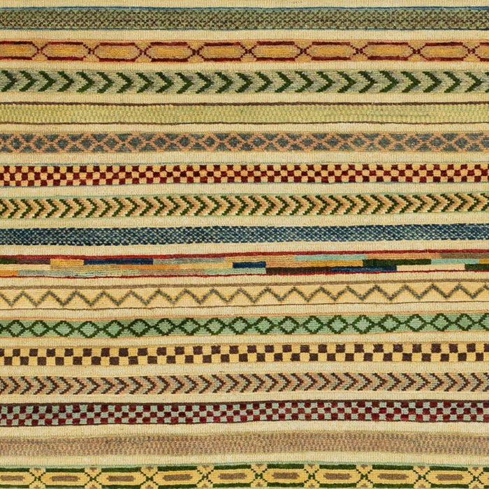 Machine Washable Abstract Light Brown Rug, wshabs2231