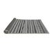 Sideview of Abstract Gray Modern Rug, abs2231gry