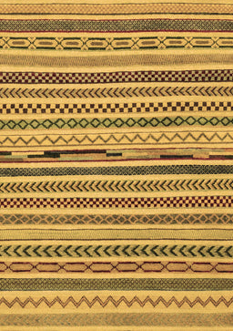 Abstract Brown Modern Rug, abs2231brn