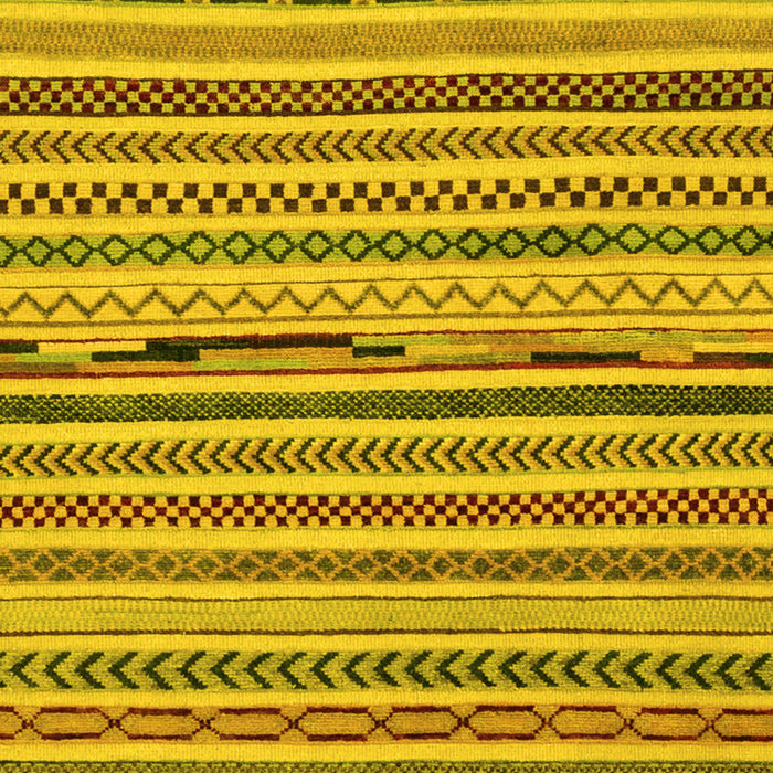 Abstract Yellow Modern Rug, abs2231yw