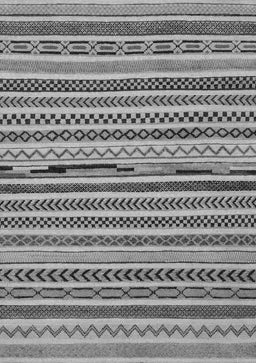 Abstract Gray Modern Rug, abs2231gry