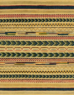 Abstract Reddish Brown Modern Rug, abs2232