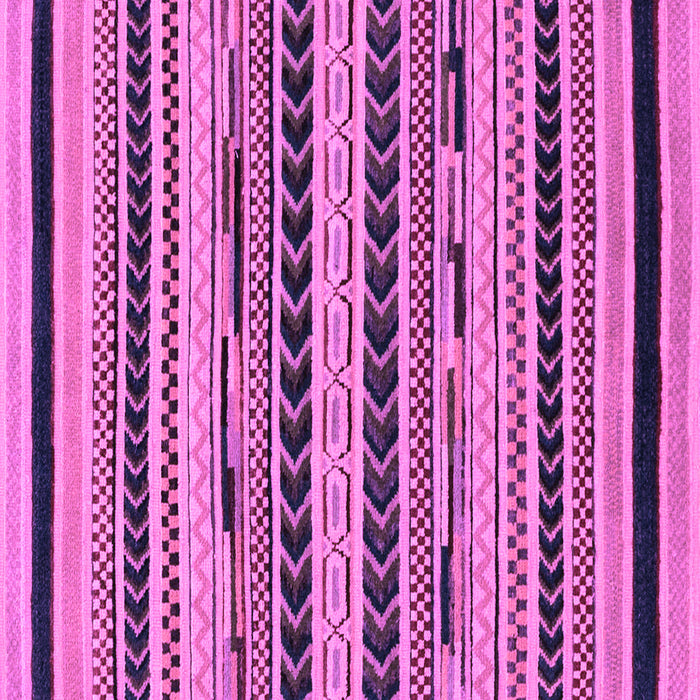 Square Machine Washable Abstract Purple Modern Area Rugs, wshabs2232pur