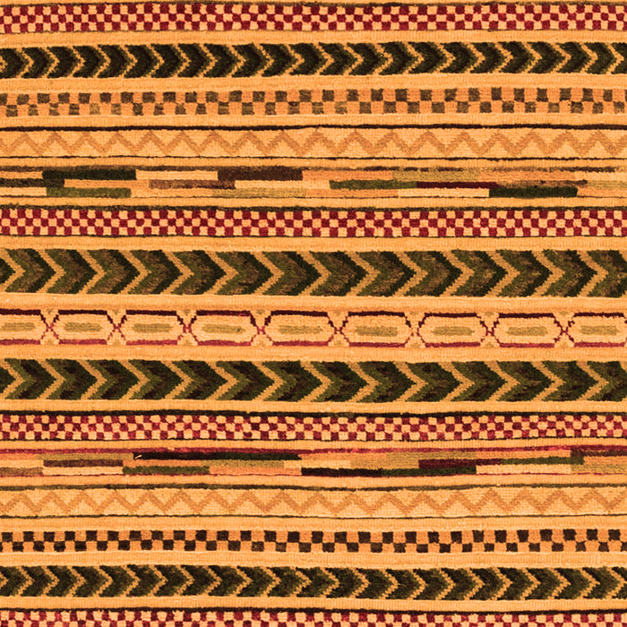 Abstract Orange Modern Rug, abs2232org