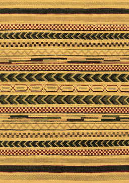 Abstract Brown Modern Rug, abs2232brn