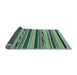 Sideview of Abstract Light Blue Modern Rug, abs2232lblu