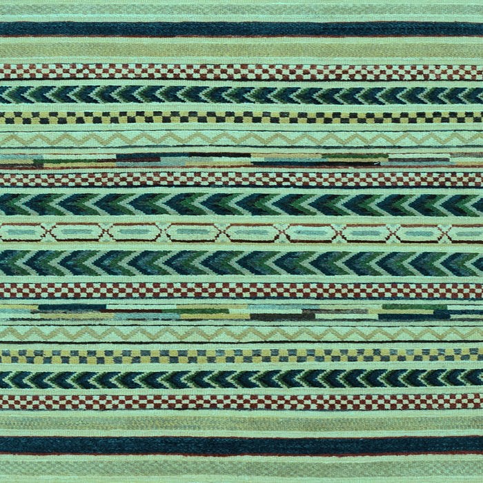 Square Abstract Light Blue Modern Rug, abs2232lblu