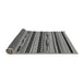 Sideview of Abstract Gray Modern Rug, abs2232gry