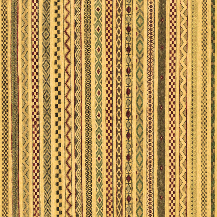 Square Abstract Brown Modern Rug, abs2233brn