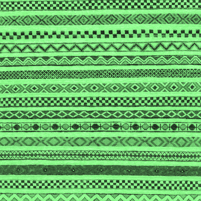 Abstract Emerald Green Modern Rug, abs2233emgrn