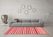 Modern Red Washable Rugs