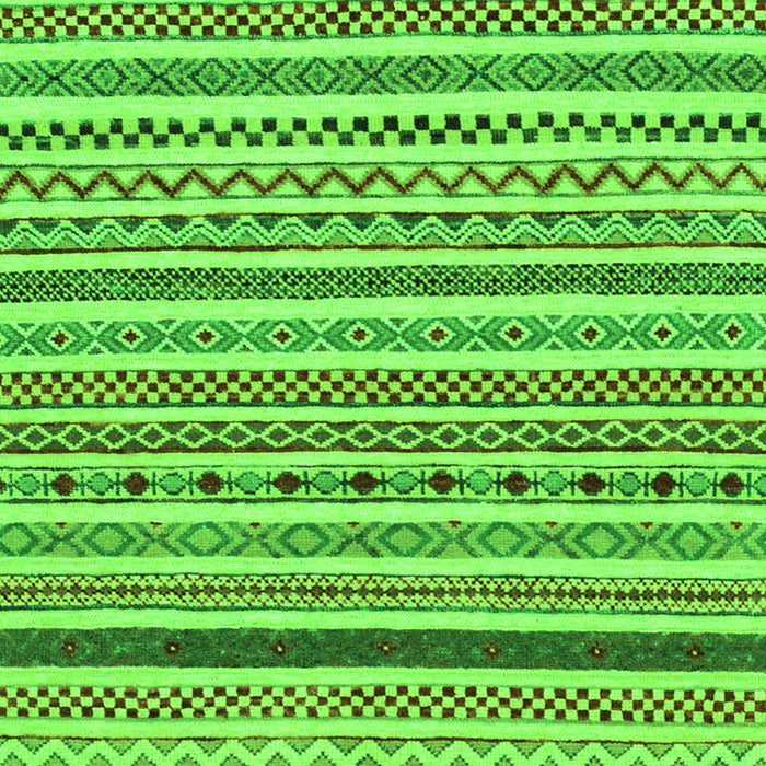Machine Washable Abstract Green Modern Area Rugs, wshabs2233grn