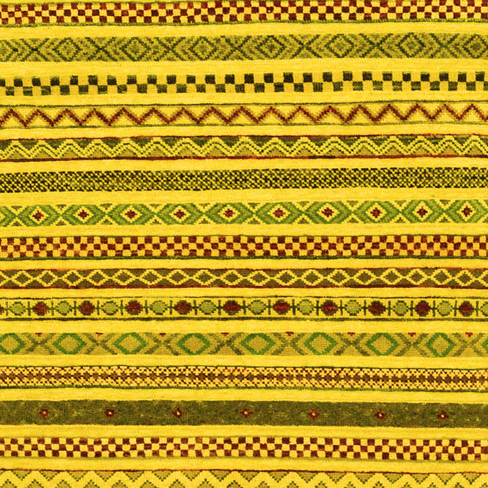 Abstract Yellow Modern Rug, abs2233yw