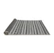 Sideview of Abstract Gray Modern Rug, abs2233gry