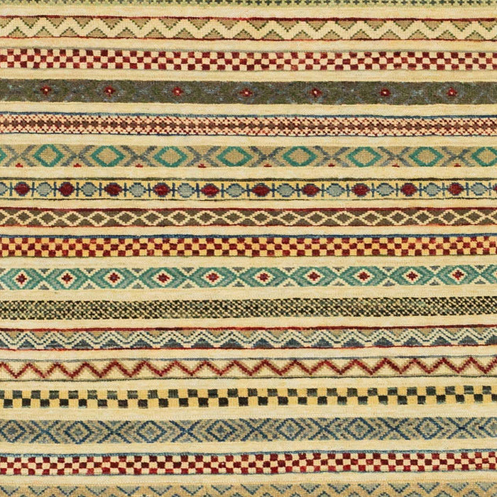 Machine Washable Abstract Chrome Gold Yellow Rug, wshabs2233