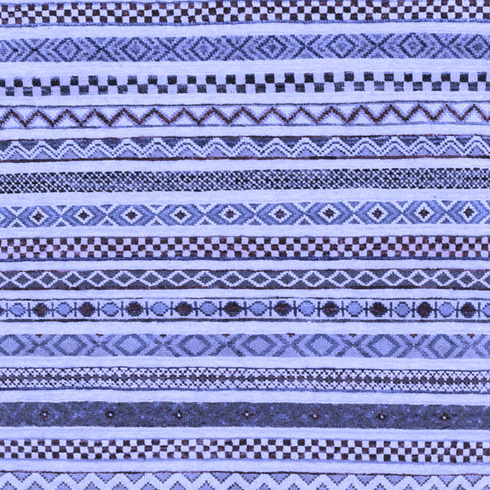 Abstract Blue Modern Rug, abs2233blu