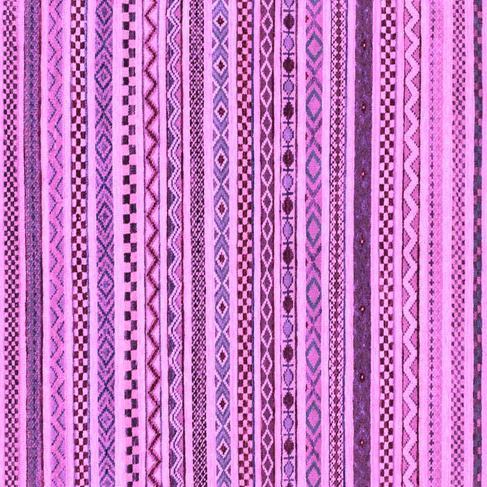 Square Machine Washable Abstract Purple Modern Area Rugs, wshabs2233pur
