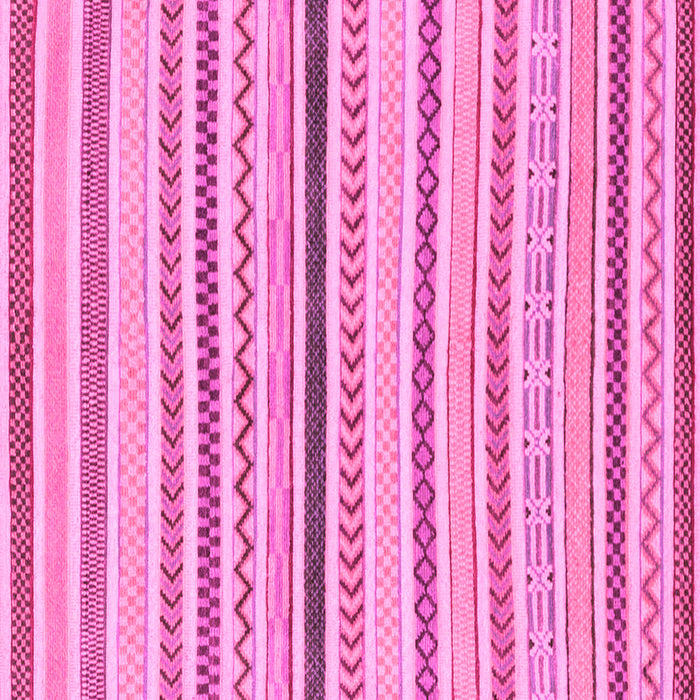 Square Machine Washable Abstract Pink Modern Rug, wshabs2234pnk