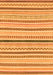 Machine Washable Abstract Orange Modern Area Rugs, wshabs2234org