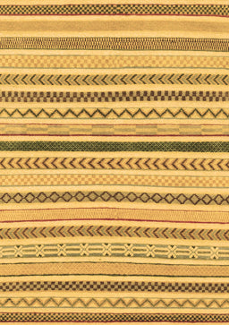 Abstract Brown Modern Rug, abs2234brn