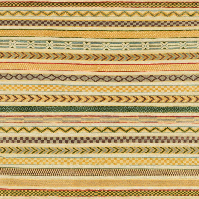 Square Abstract Cinnamon Brown Modern Rug, abs2234