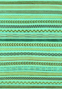 Abstract Turquoise Modern Rug, abs2234turq