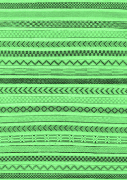 Abstract Emerald Green Modern Rug, abs2234emgrn