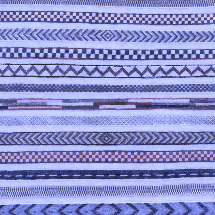 Machine Washable Abstract Blue Modern Rug, wshabs2235blu