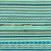 Square Abstract Light Blue Modern Rug, abs2235lblu