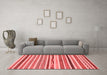 Modern Red Washable Rugs