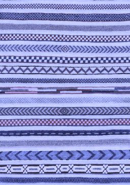 Abstract Blue Modern Rug, abs2235blu