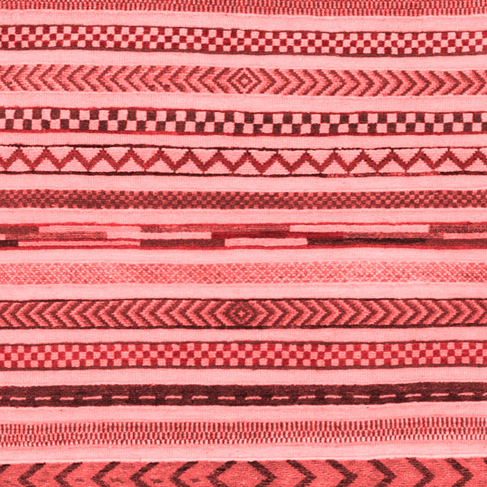 Machine Washable Abstract Red Modern Rug, wshabs2235red